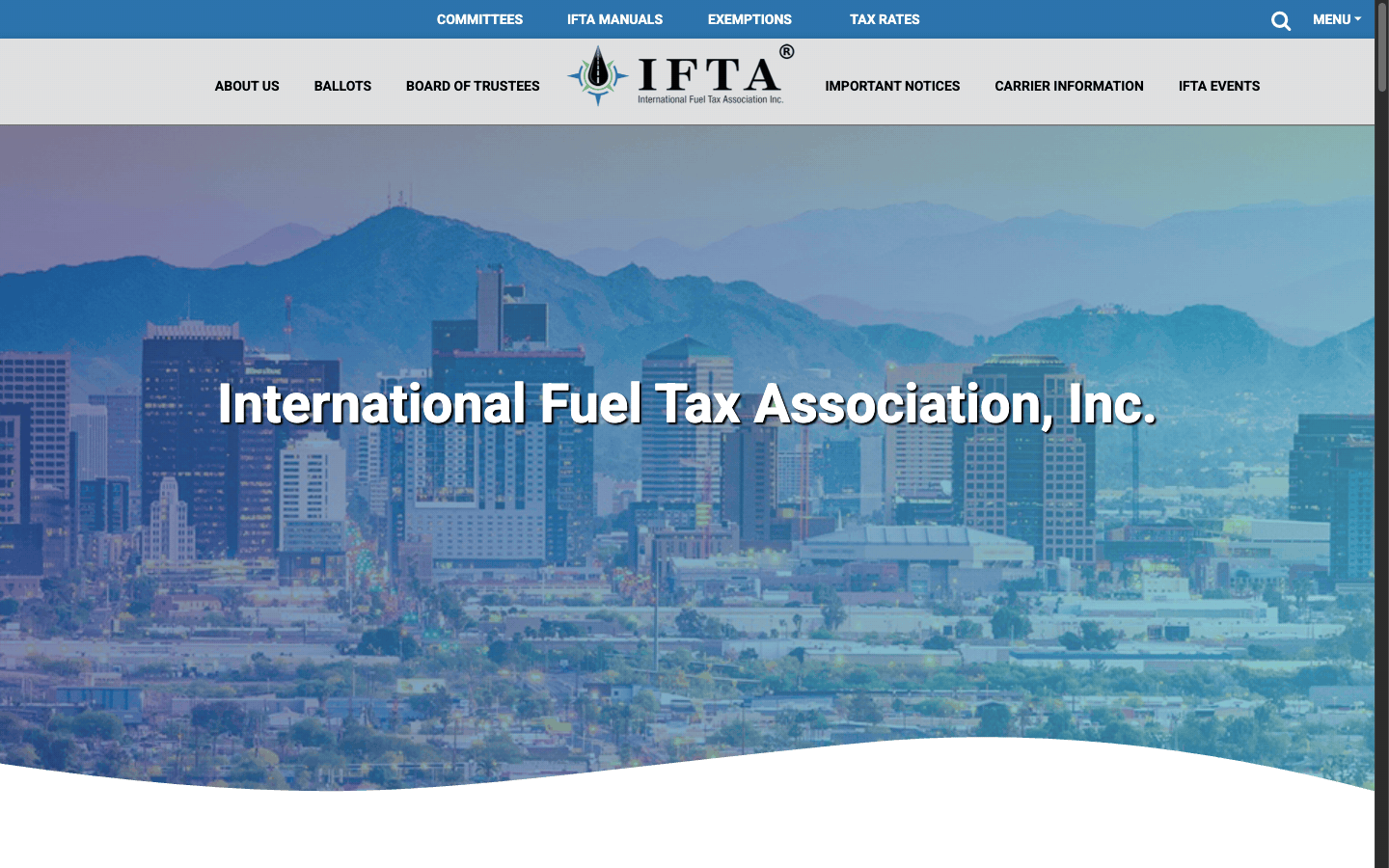 IFTA Inc official association homepage